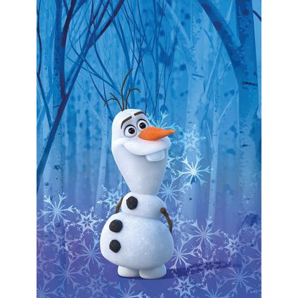Komar poster Frozen Olaf blauw - 30 x 40 cm - 610146