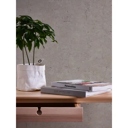 A.S. Création behangpapier betonlook taupe grijs - 53 cm x 10,05 m - AS-369111 3