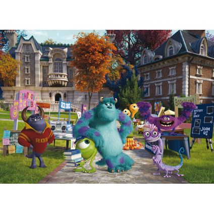 Disney affiche Monstres & Cie bleu, violet et vert - 160 x 110 cm - 600652