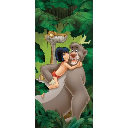 Disney affiche Le Livre de la jungle vert et marron - 90 x 202 cm - 600768