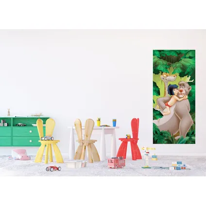 Disney poster Jungle Boek groen en bruin - 90 x 202 cm - 600768 2