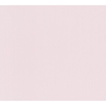 A.S. Création papier peint rayé rose clair - 53 cm x 10,05 m - AS-908728