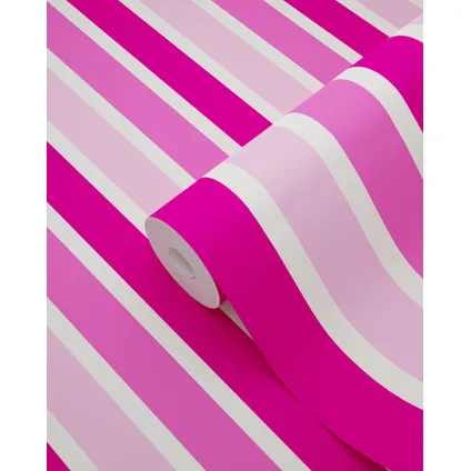 ESTAhome behang strepen roze - 53 cm x 10,05 m - 115818 4