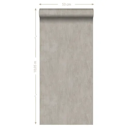 ESTAhome behang geschilderd effect grijs - 0,53 x 10,05 m - 148735 10
