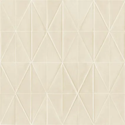 Origin Wallcoverings eco-texture vliesbehangpapier origami motief zand beige 8