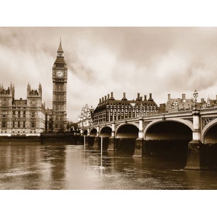 Sanders & Sanders papier peint panoramique Londres beige - 360 x 270 cm - 600432
