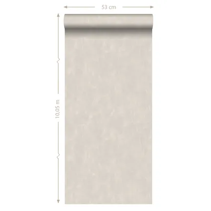 ESTAhome behang geschilderd effect beige - 0,53 x 10,05 m - 148720 10