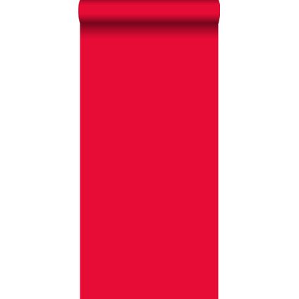 ESTAhome papier peint uni rouge - 53 cm x 10,05 m - 137008