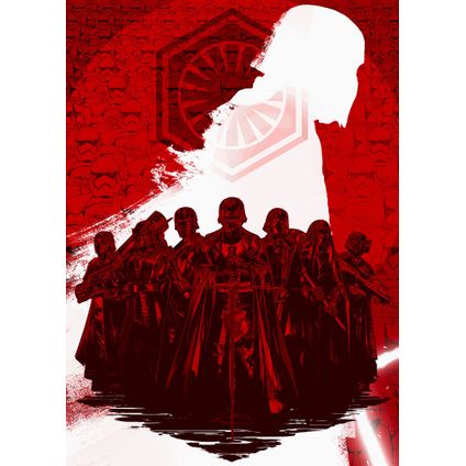 Komar papier peint panoramique Star Wars Supreme Leader rouge - 200 x 280 cm - 610058