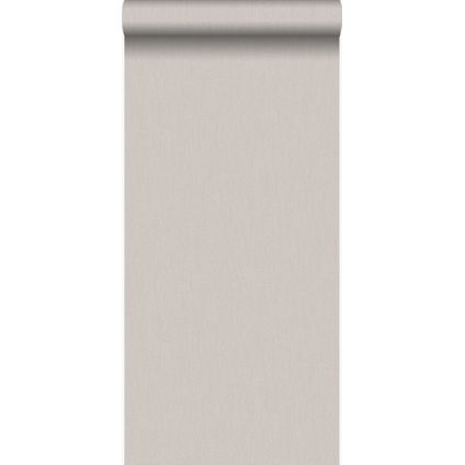 Origin Wallcoverings behangpapier linnen licht taupe - 53 cm x 10,05 m - 347005