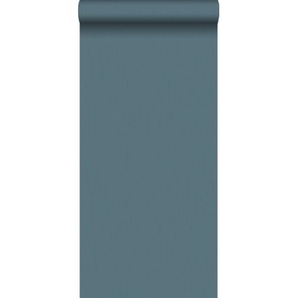 Origin Wallcoverings behangpapier effen turquoise - 53 cm x 10,05 m - 346904
