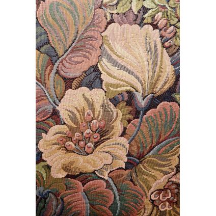 ESTAhome papier peint panoramique fleurs rose terracotta - 1,86 x 2,79 m - 158889