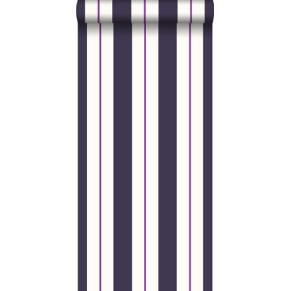 ESTAhome behang strepen paars - 53 cm x 10,05 m - 116505