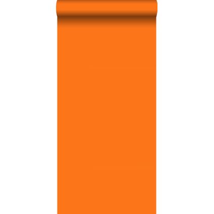 ESTAhome behangpapier effen oranje - 53 cm x 10,05 m - 115804
