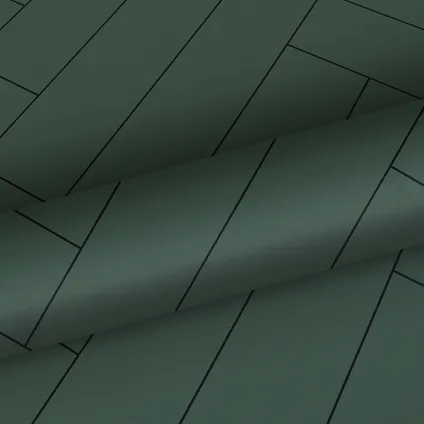 ESTAhome behang visgraat-motief donkergroen - 0,53 x 10,05 m - 139222 8