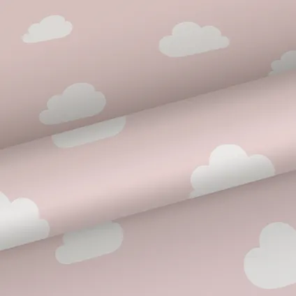 ESTAhome behang wolkjes zacht roze - 0.53 x 10.05 m - 139562 5