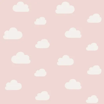 ESTAhome behang wolkjes zacht roze - 0.53 x 10.05 m - 139562 6