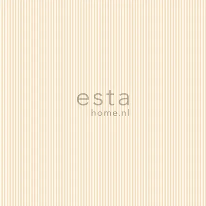 ESTAhome papier peint à rayures beige crème - 53 cm x 10,05 m - 115604 8