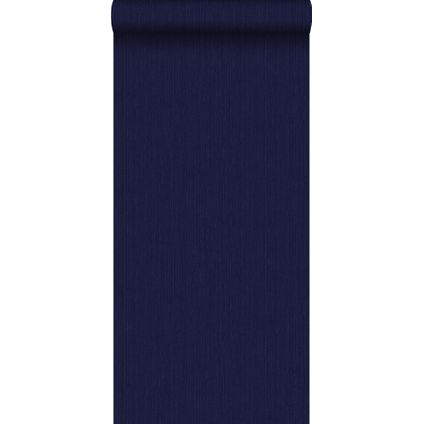 ESTAhome behang jeans structuur donkerblauw - 53 cm x 10,05 m - 137735