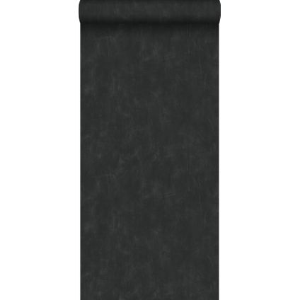 ESTAhome behang geschilderd effect zwart - 53 cm x 10,05 m - 136408