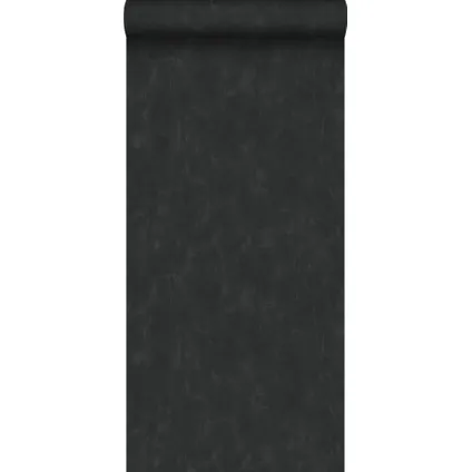ESTAhome behang geschilderd effect zwart - 53 cm x 10,05 m - 136408