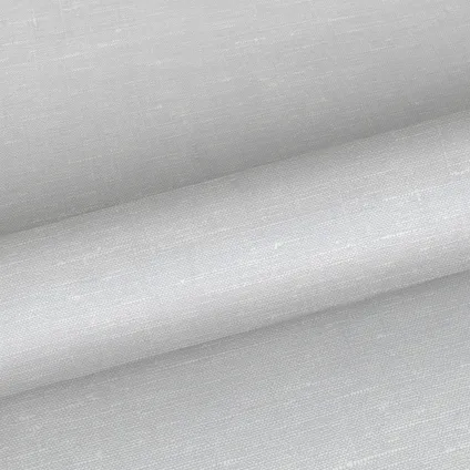 ESTAhome behangpapier effen linnenstructuur licht warm grijs - 53 cm x 10,05 m 6