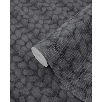 ESTAhome behang grof breisel zwart - 53 cm x 10,05 m - 148345 8