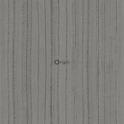 Origin Wallcoverings behang strepen structuur taupe - 53 cm x 10,05 m - 345946 9