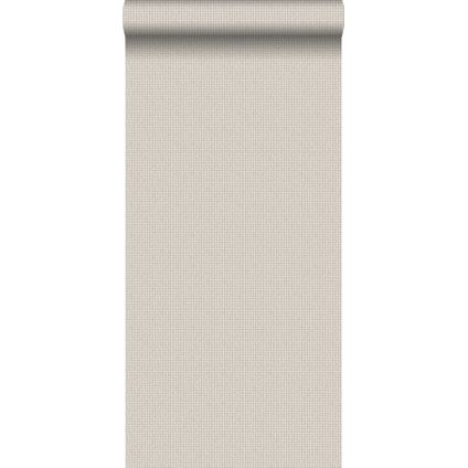 ESTAhome behang geborduurd motief beige - 53 cm x 10,05 m - 138129