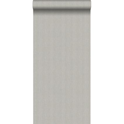Origin Wallcoverings papier peint tissage à chevrons gris - 0,53 x 10,05 m - 347658