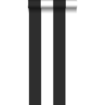 ESTAhome behangpapier strepen zwart wit - 0,53 x 10,05 m - 139111
