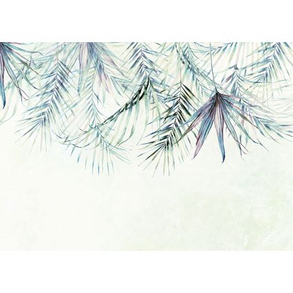 Komar fotobehang Palm Spring blauw en groen - 350 x 250 cm - 610027