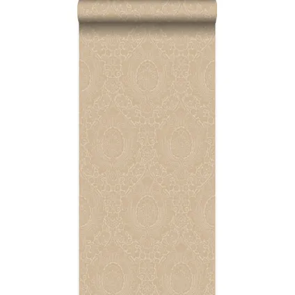 Origin Wallcoverings behangpapier ornamenten champagne beige - 53 cm x 10,05 m