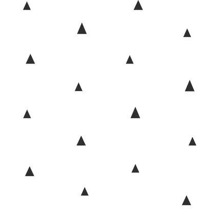 Origin Wallcoverings behang grafische driehoeken zwart wit - 0,53 x 10,05 m - 347681 7