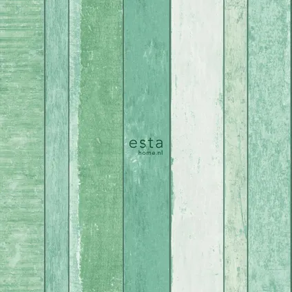 ESTAhome papier peint imitation bois vert - 0,53 x 10,05 m - 138983 6