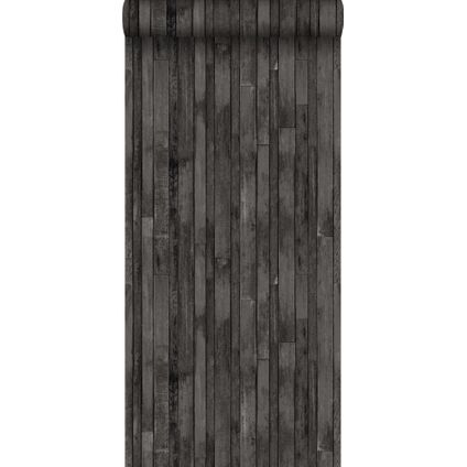 ESTAhome behangpapier sloophout zwart - 53 cm x 10,05 m - 138815