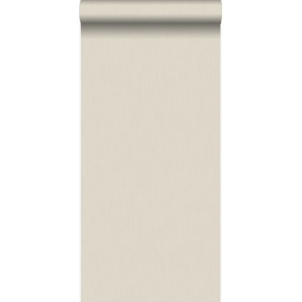 Origin Wallcoverings behangpapier linnen vanille beige - 53 cm x 10,05 m - 347006