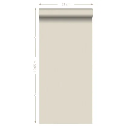 Origin Wallcoverings behang linnen vanille beige - 53 cm x 10,05 m - 347006 9
