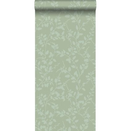 ESTAhome behang bladmotief groen - 0,53 x 10,05 m - 148731