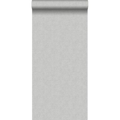 Origin Wallcoverings papier peint tissage à chevrons gris clair - 0,53 x 10,05 m - 347664