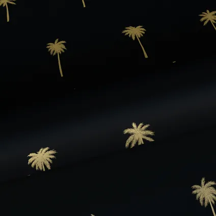 ESTAhome behang palmbomen zwart en goud - 0,53 x 10,05 m - 139161 8