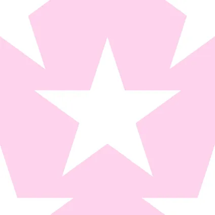 Sanders & Sanders behang sterren zacht roze - 53 cm x 10,05 m - 935255 4