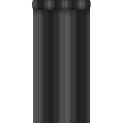 ESTAhome behangpapier strepen zwart en wit - 53 cm x 10,05 m - 136446