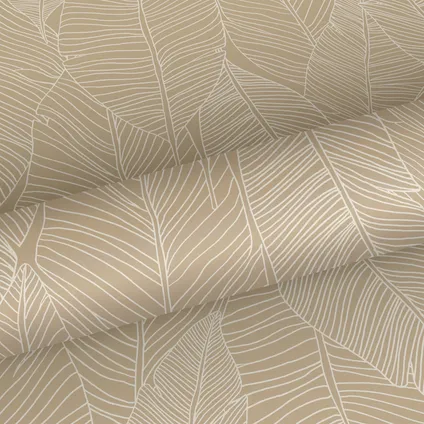 ESTAhome behangpapier getekende bladeren beige - 0.53 x 10.05 m - 139564 5