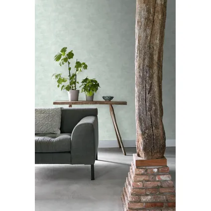 ESTAhome behangpapier betonlook mintgroen - 53 cm x 10,05 m - 138905 4