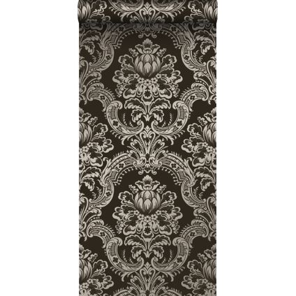 Origin Wallcoverings behangpapier ornamenten bruin - 53 cm x 10,05 m - 346521