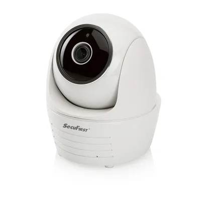 SecuFirst ALM314S Caméra IP rotative avec capteurs d'alarme pour intérieur - Vision nocturne 10M - FHD 1080P 4