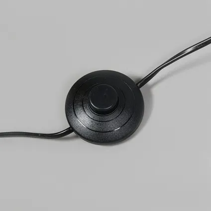 QAZQA Moderne vloerlamp zwart incl. LED - Trax 8