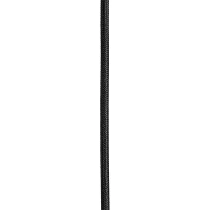 QAZQA Suspension moderne noir avec or 100 cm 5 lumières - Athens Wire 8
