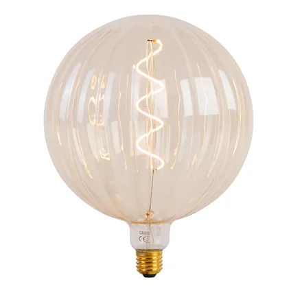 QAZQA Hanglamp goud 5-lichts incl. LED amber dimbaar - Cava Luxe 3